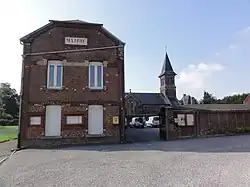 The town hall of Marcy
