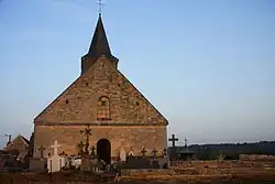 The church in Mareuil-la-Motte