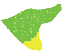 Markada Subdistrict in Syria