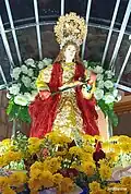 Ivory Processional Image of Saint Mary Magdalene