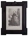 Princess Maria Rosetti (1805-1887), mother of Pulcheria Keshko (1831-1874) and grandmother of Queen Natalie, photo taken around 1875