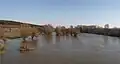 Spring freshet of Maritsa River at Harmanli