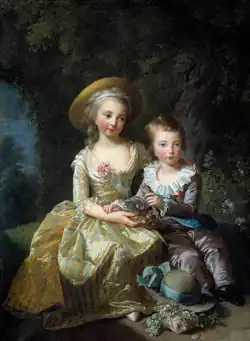 Madame Royale and the Dauphin by Élisabeth Vigée Le Brun