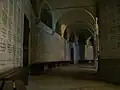 Arcades surround the basilica