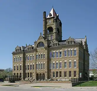 The Marion County Courthouse in Knoxville