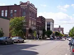 West Center Street, downtown Marion, 2007