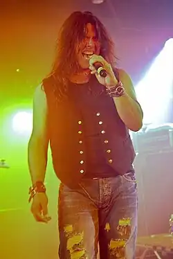 Slaughter performing in 2011