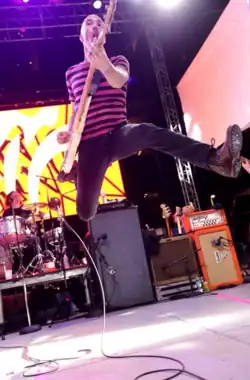 Mark Pirro performing with Tripping Daisy 2017