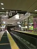 Jefferson Station platform