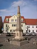 Saxon post milestone