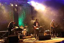 Marlene Kuntz performing in 2008.