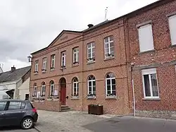 The town hall of Marly-Gomont