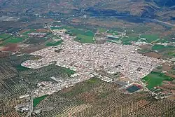 Aerial view of Marmolejo