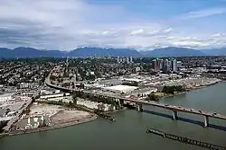 Aerial view of Marpole in 2025