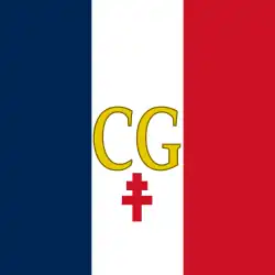 Personal jack of the French President Charles de Gaulle