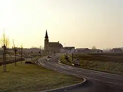A general view of Marquillies