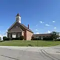 Marshall United Methodist Church, constructed 1879 with addition added in 1965