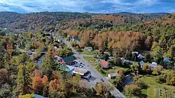 Marshfield, VT, from the east
