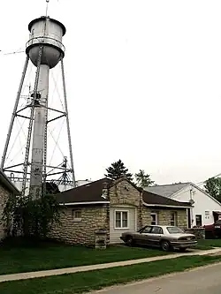 Water Tower in Martelle, Iowa