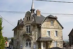 The town hall of Martigny-Courpierre