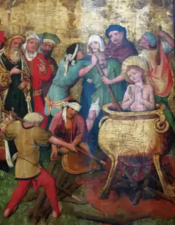 Martyrdom of Saint Vitus, Germany circa 1450, National Museum in Warsaw