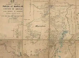 1894 map of the parish