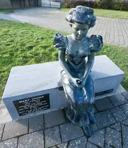Statue of Mary Young