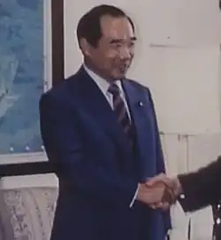 Masakuni Murakami, Chairman of the House of Councillors of the Liberal Democratic Party (Faction: Shisuikai/Eto-Kamei)