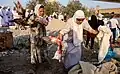 Masbuta (baptism) ceremony of the Mandaeans on the occasion of the Mandaean New Year, 2018