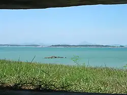 View of Jiaoyu from Mashan Broadcasting and Observation Station, Jinsha, Kinmen (Quemoy)
