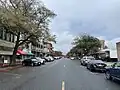 Looking east on downtown Mason Avenue.