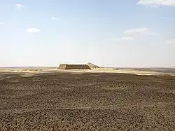 The mastaba from the southeast