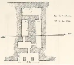 Layout of the mastaba of Isesi-Ankh