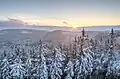 Sunset over the Dzikowiec massif