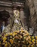 The antique Mater Dolorosa statue, first owned by Josefa Tiongson y Lara, was the last statue to be carried in the traditional Good Friday processions in Baliwag, and was among the most revered images in the tradition.