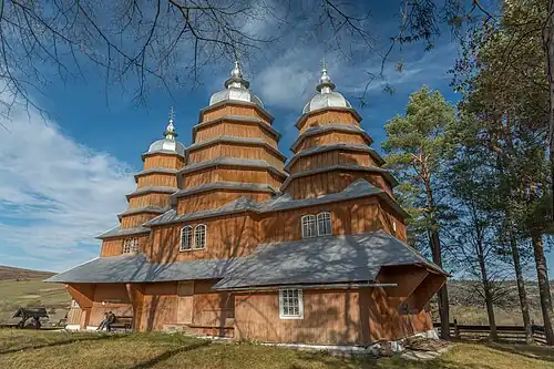 Saint Demetrius Church in Matkiv