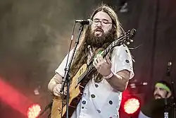 Matthew E. White in Denmark, 2013.