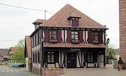 The town hall in Matzenheim