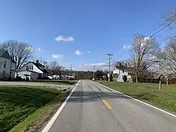 Kentucky Highway 55 at Maud, facing northwest
