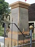 Tombstone for Keōpūolani, Nāhiʻenaʻena, Liliha, Ulumāheihei, Kalākua Kaheiheimālie, Kekauʻōnohi