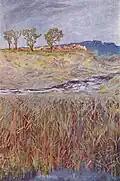 Landscape on the Unstrut (1912), oil on canvas, 192 x 126 cm (75.5 x 49.6 in), Lindenau-Museum, Altenburg, Germany