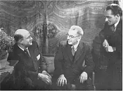 Maxián (left), Vilém Kurz (center) and Zdeněk Jílek (right)