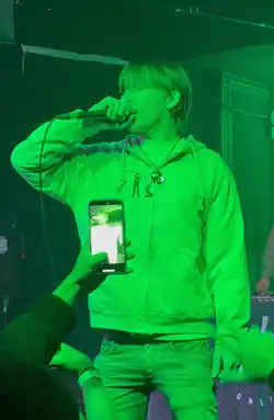 Reyes performing at Restless Fest, 2024