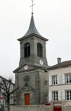 The church in Mazeley
