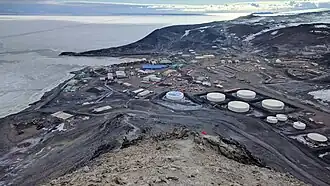 McMurdo Station in February 2017