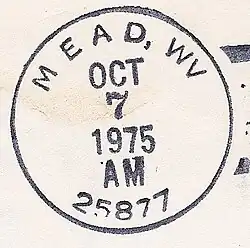 Mead postmark