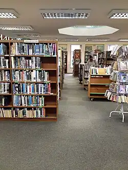 Main section of the library