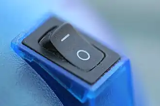 A toggle switch