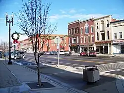 Main and Center Street junction