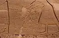 Medinet Habu Temple, Piles of Hands. An accounting method of determining how many killed in battle